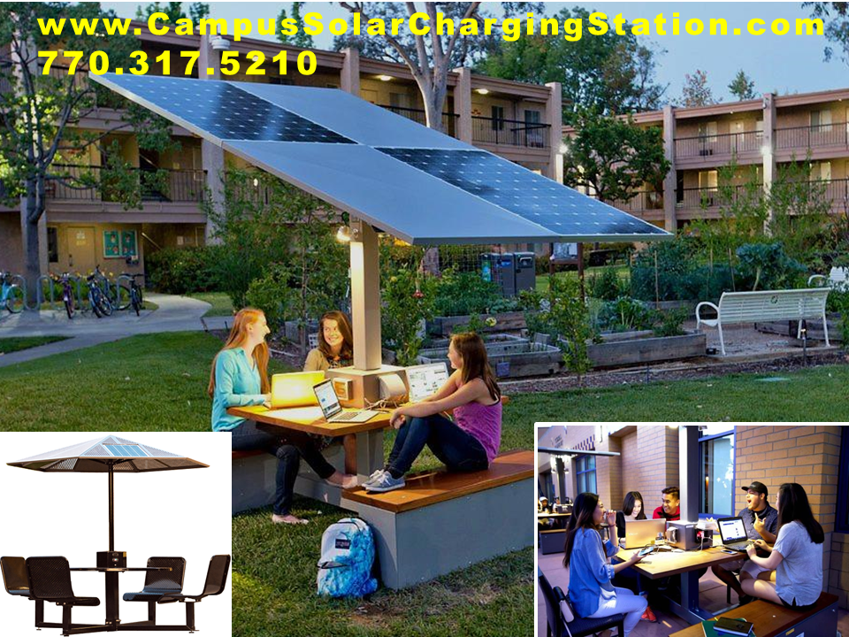 Sunbolt Solar Charging Workstation CampusXL