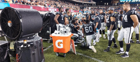 Power Breezer Mobile Air Cooling Fans Atlanta Cool Zone Las Vegas Raiders